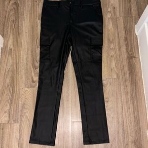 ASOS leather pants